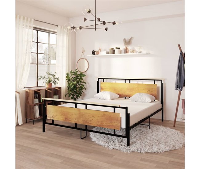 Conforama Estructura De Cama De Metal 180x200 Cm