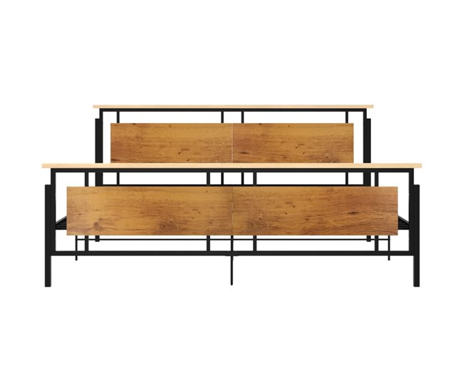 Conforama Estructura De Cama De Metal 200x200 Cm