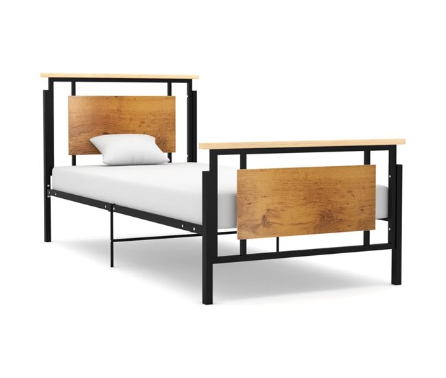 Conforama Estructura De Cama De Metal 90x200 Cm