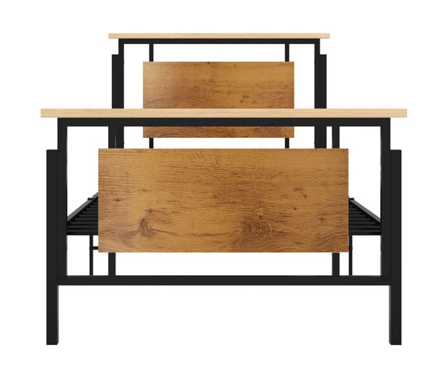 Conforama Estructura De Cama De Metal 90x200 Cm