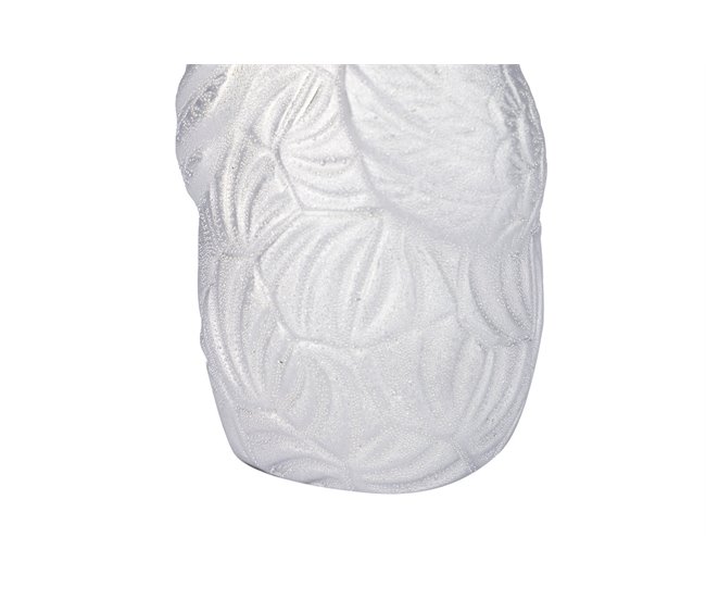 Conforama Figura Buho Ceramica Plateada 10x9x18 Cm