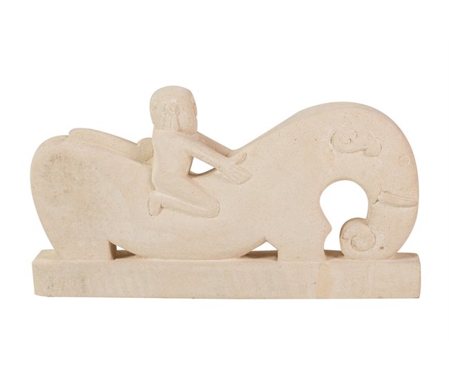 Conforama Figura Caballo Blanca 42x6x22 Cm