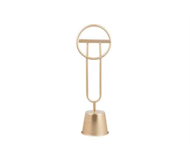 Conforama Figura Decoracion Metal 13x10x41 Cm