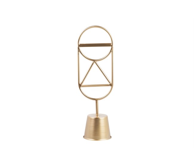 Conforama Figura Decoracion Metal 13x10x41 Cm