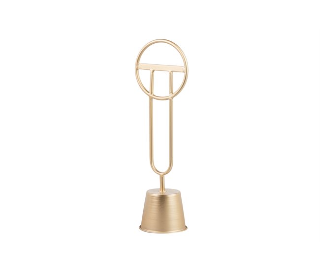 Conforama Figura Decoracion Metal 13x10x41 Cm