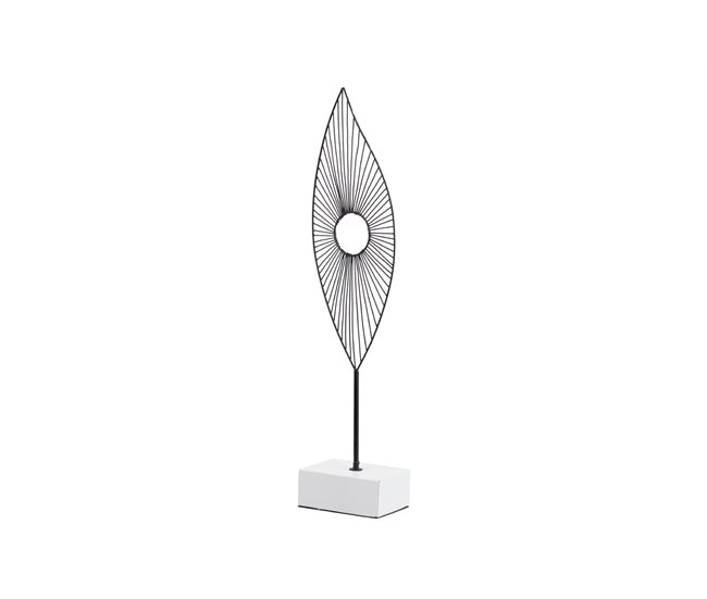 Conforama Figura Decoracion Metal 14x9x56 Cm