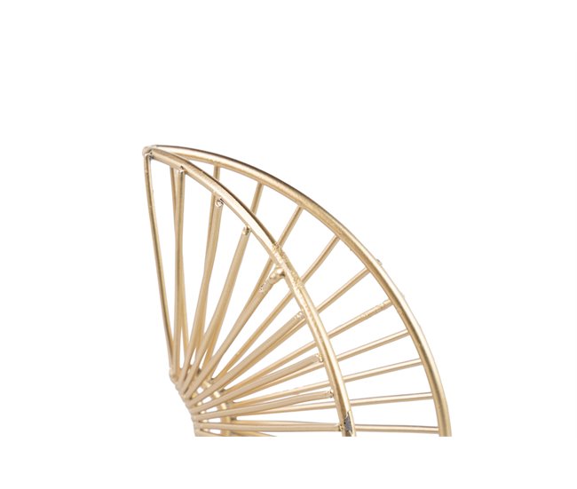 Conforama Figura Decoracion Metal 15x15x29 Cm