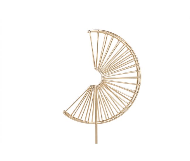 Conforama Figura Decoracion Metal 15x15x29 Cm