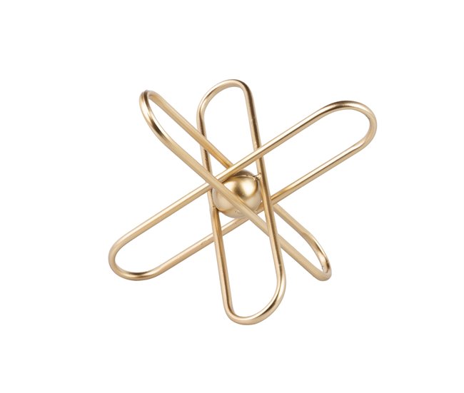 Conforama Figura Decoracion Metal 19x22x16 Cm
