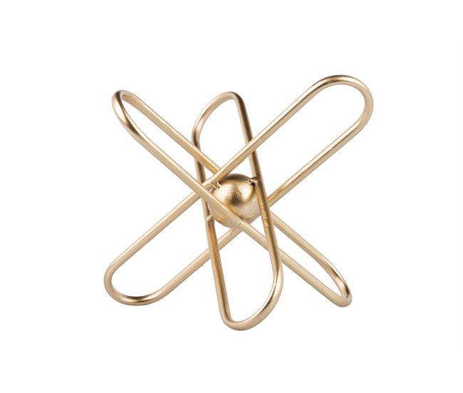 Conforama Figura Decoracion Metal 19x22x16 Cm