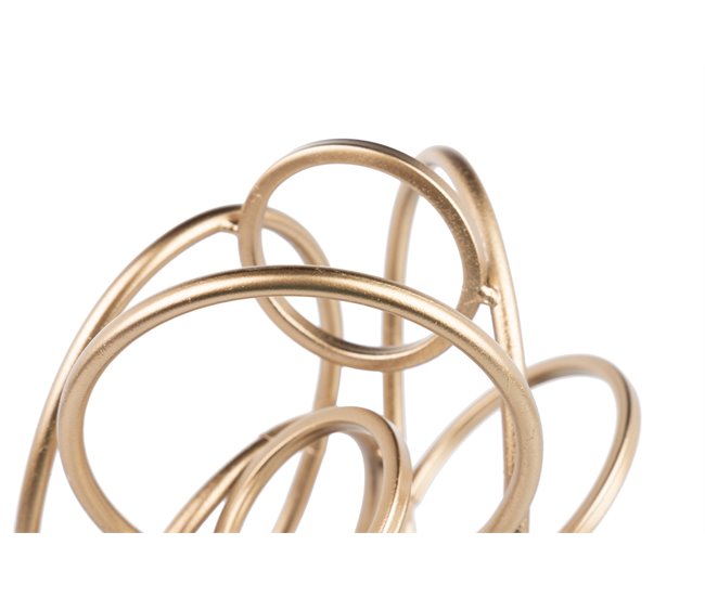 Conforama Figura Decoracion Metal 21x15x40 Cm