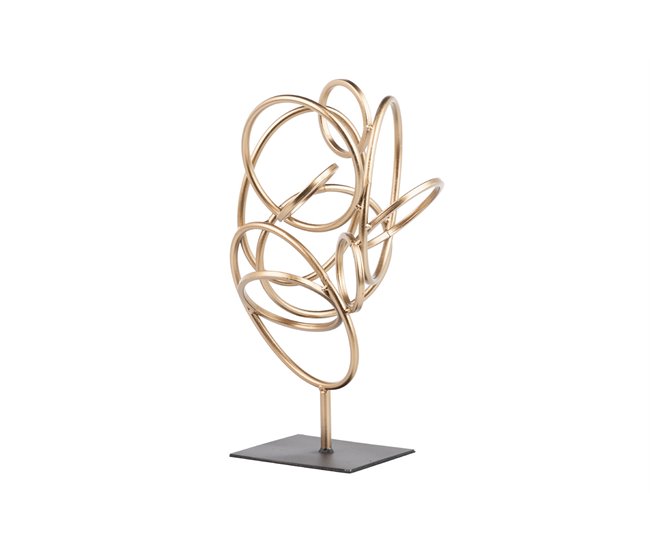 Conforama Figura Decoracion Metal 21x15x40 Cm