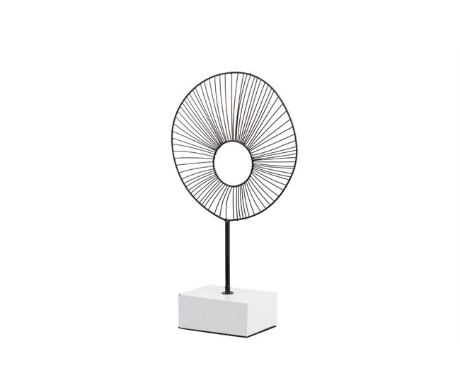 Conforama Figura Decoracion Metal 22x9x39 Cm
