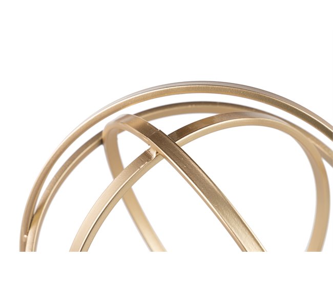 Conforama Figura Decoracion Metal 24x23x38 Cm