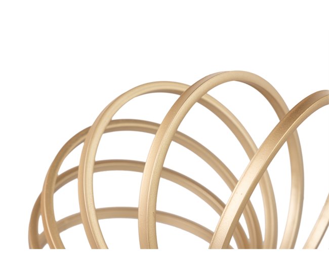 Conforama Figura Decoracion Metal 40x18x20 Cm