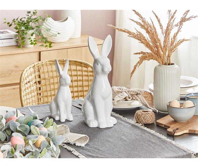 Conforama Figura Decorativa Blanca PAIMPOL