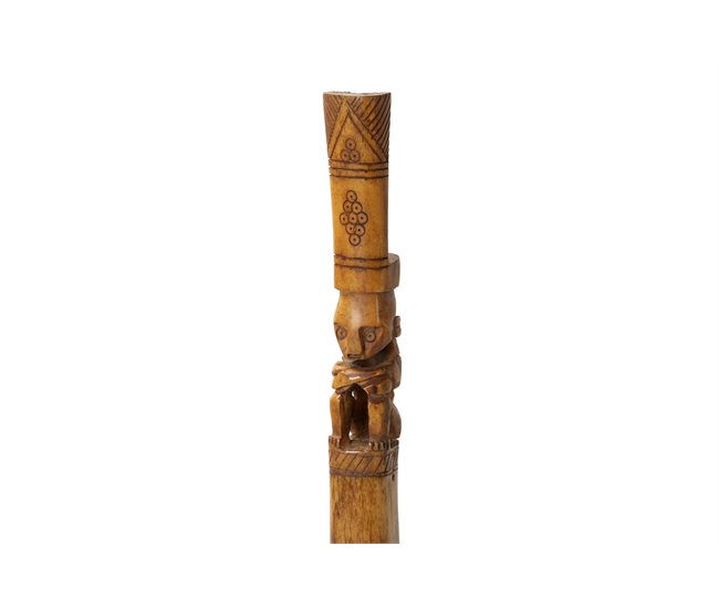 Conforama Figura Decorativa Madera 7x9x65 Cm