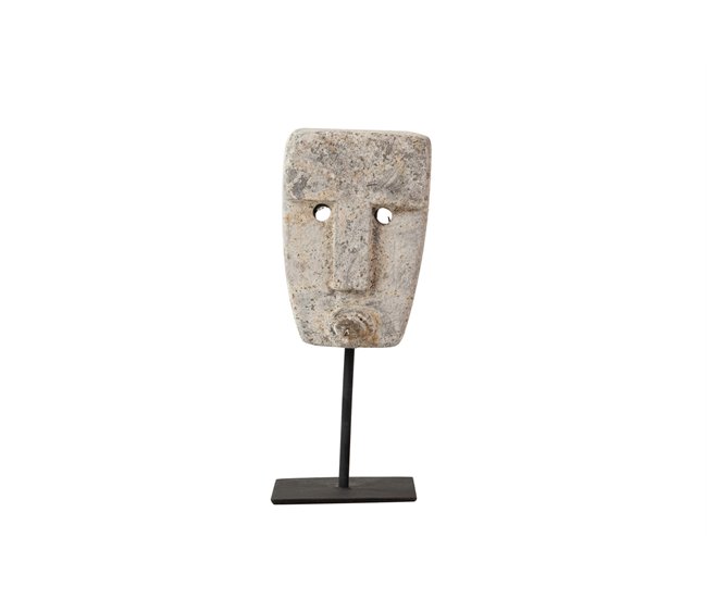 Conforama Figura Decorativa Piedra 8x7x23 Cm