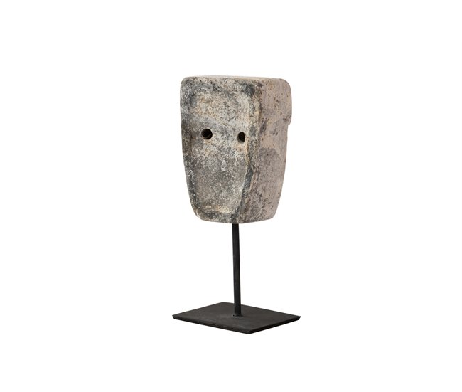 Conforama Figura Decorativa Piedra 8x7x23 Cm