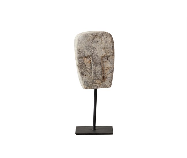 Conforama Figura Decorativa Piedra 8x7x23 Cm