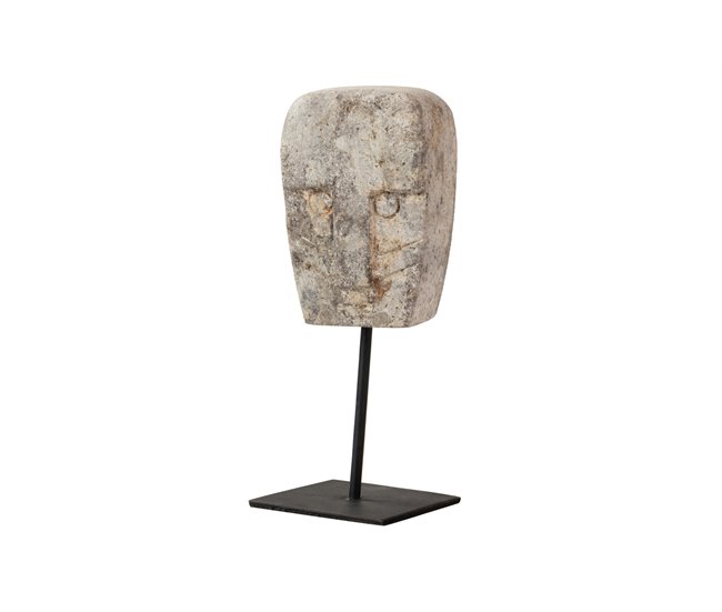 Conforama Figura Decorativa Piedra 8x7x23 Cm