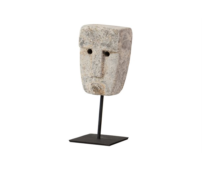 Conforama Figura Decorativa Piedra 8x7x23 Cm