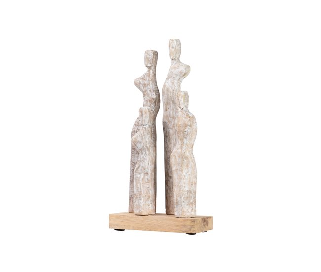 Conforama Figura Madera De Mango 20x10x41 Cm