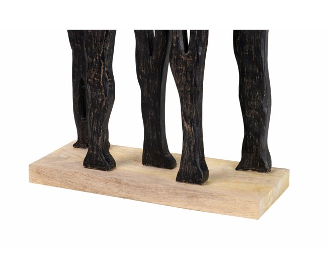 Conforama Figura Madera De Mango 34x13x45 Cm
