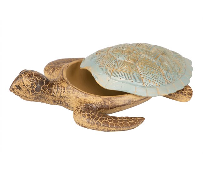 Conforama Figura Tortuga Resina 17x23x6 Cm