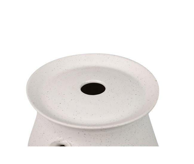 Conforama Florero Ceramica Beige Izmir 20x20x33 Cm
