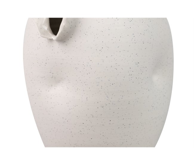 Conforama Florero Ceramica Beige Izmir 20x20x33 Cm