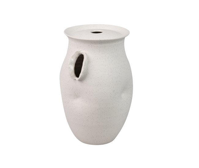 Conforama Florero Ceramica Beige Izmir 20x20x33 Cm