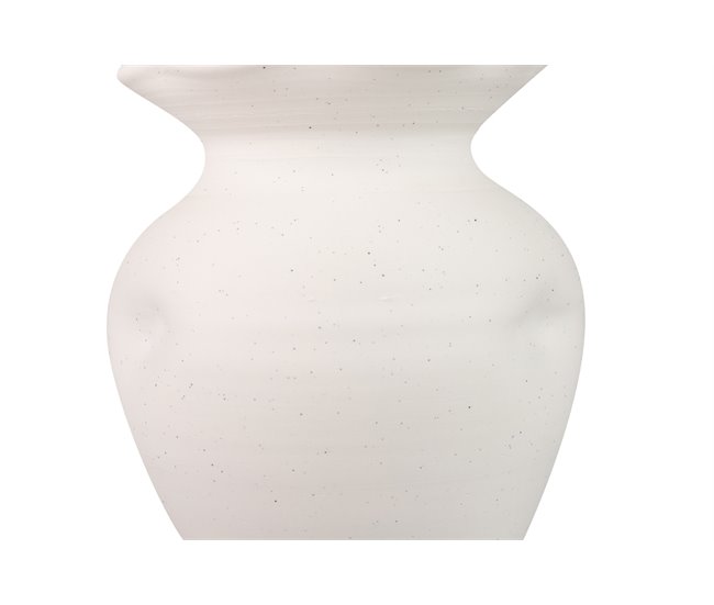 Conforama Florero Ceramica Beige Izmir 20x20x39 Cm