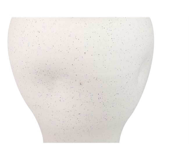 Conforama Florero Ceramica Beige Izmir 21x21x35 Cm