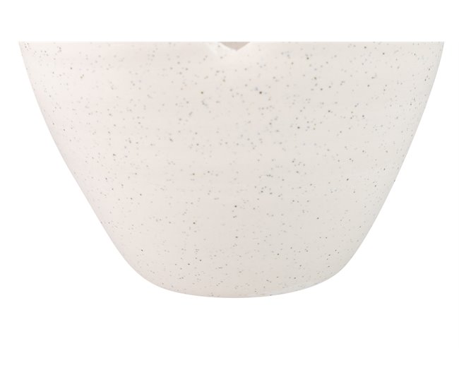 Conforama Florero Ceramica Beige Izmir 25x25x24 Cm