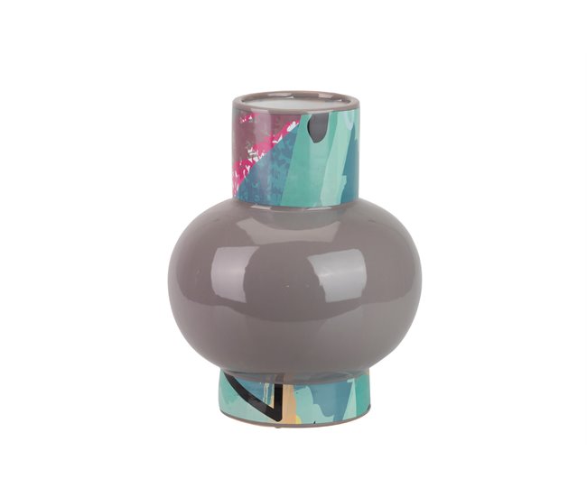 Conforama Florero Ceramica Degradado 28x28x36 Cm