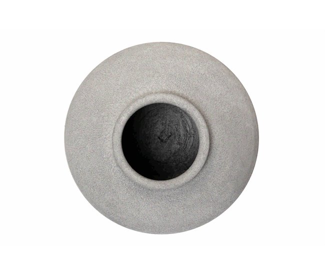 Conforama Florero Ceramica Gris 32x32x28 Cm