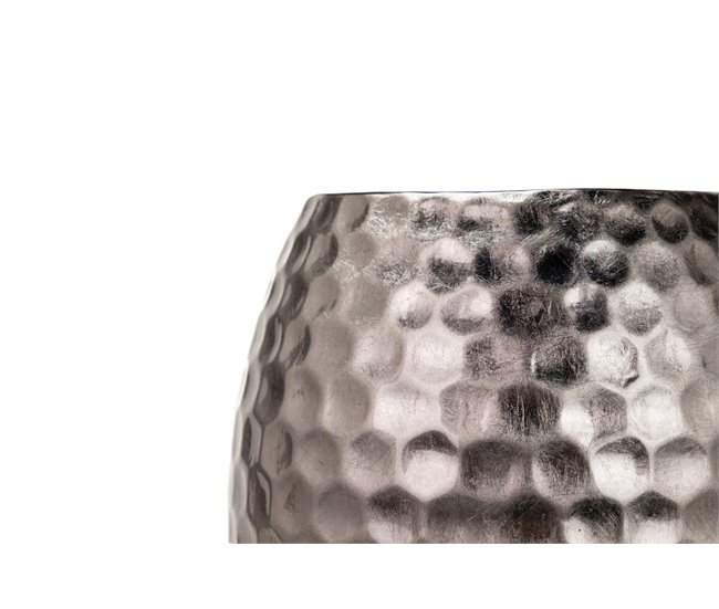 Conforama Florero Ceramica Lacada Moca 21x21x35 Cm