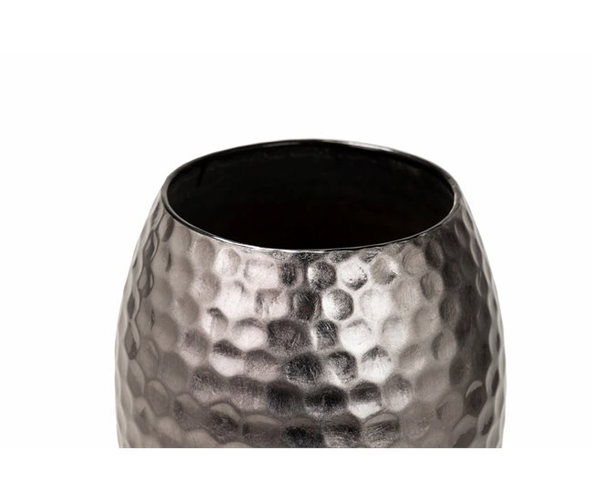 Conforama Florero Ceramica Lacada Moca 21x21x35 Cm