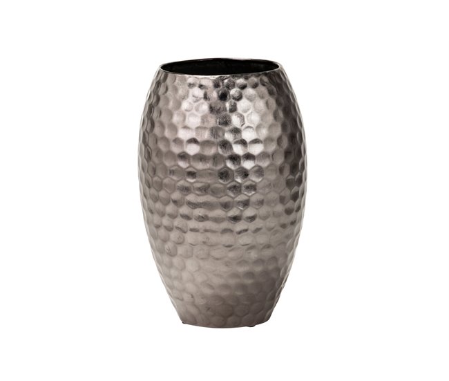 Conforama Florero Ceramica Lacada Moca 21x21x35 Cm
