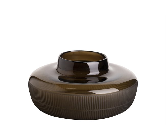 Conforama Florero Decoracion Cristal 32x32x16 Cm