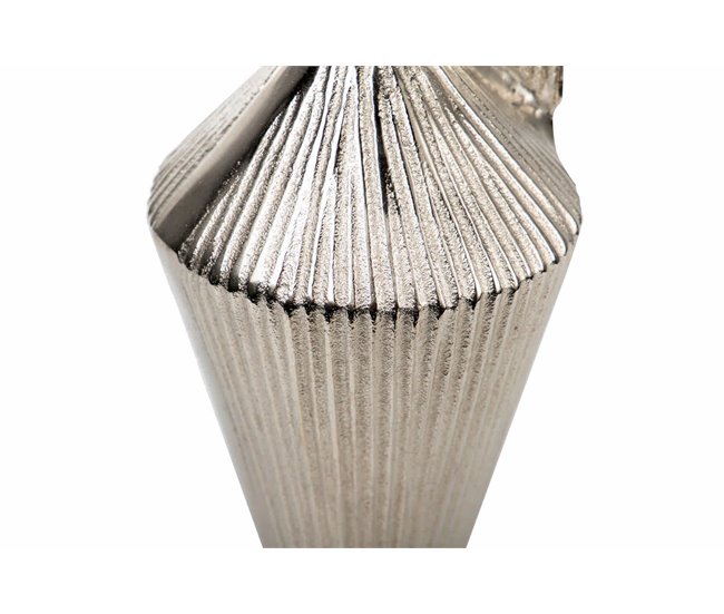 Conforama Florero Rough Nickel 30x15x15 Cm