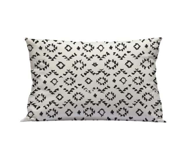 Conforama Funda cuadrante Ikats Ikats - Blanco - 50X70