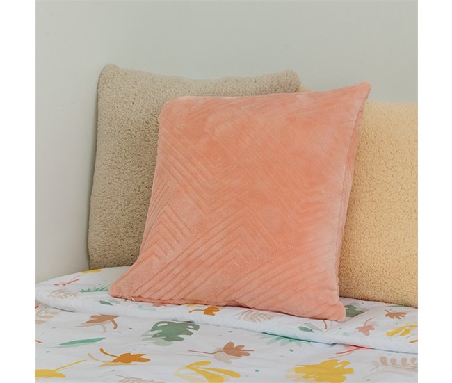 Conforama Funda De Cojín Stripes 45x45 Marrón