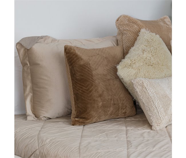 Conforama Funda De Cojín Stripes 45x45 Mostaza