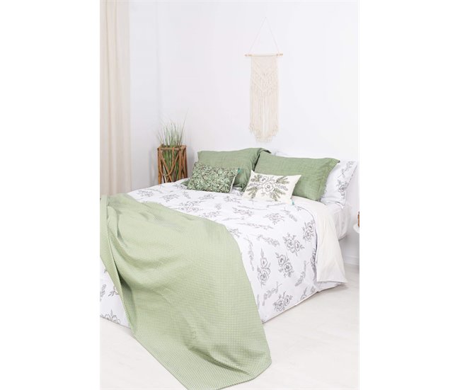 Conforama Funda Nórdica Flor - Blanco - Cama90 (160X270)
