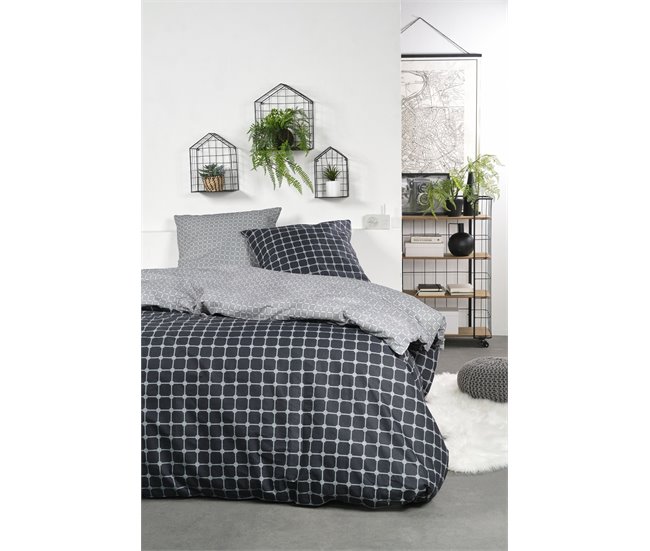 Conforama Funda nórdica GALA cama 90 cm. color gris