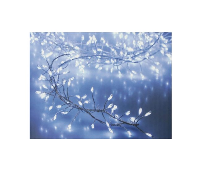 Conforama Guirnalda De Luces LED Blanco 1 5 M