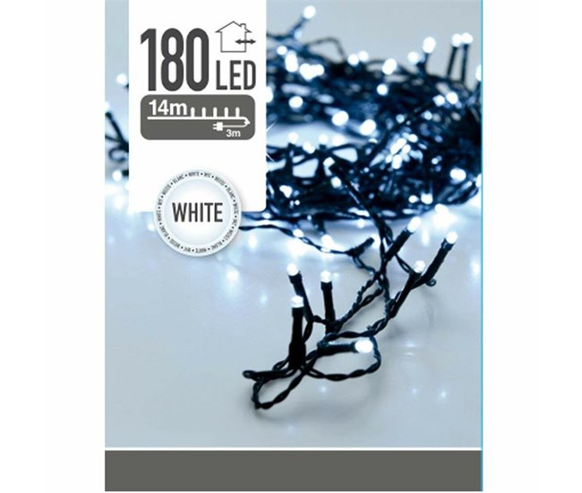 Conforama Guirnalda De Luces LED Blanco 16 5 M
