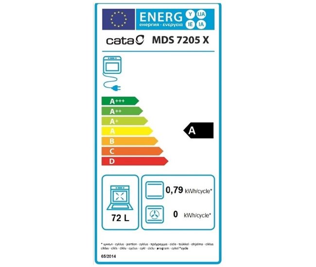 Conforama Horno Multifunción CATA MDS7205X
